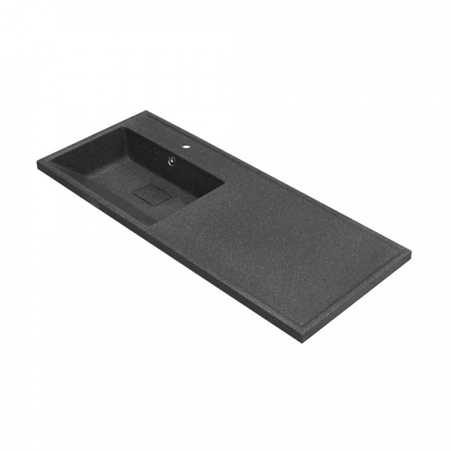 Раковина AQUATON Лайн 1200 левая, графит 1A72863KLF21L