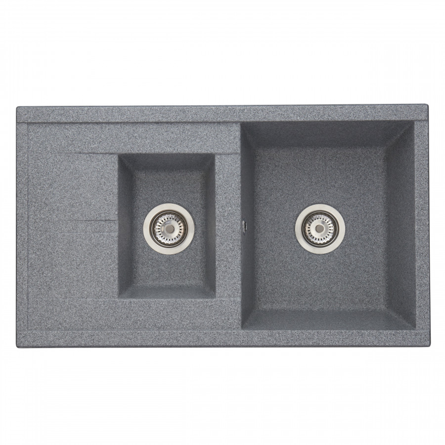 Мойка для кухни AQUATON Делия 87 серый 1A716232DE230