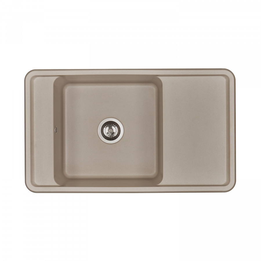 Мойка для кухни AQUATON Беллис 87 серый шёлк 1A724832BS250