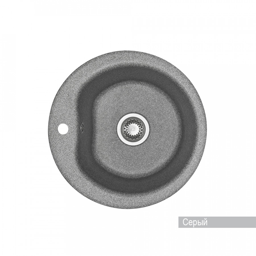 Мойка для кухни AQUATON Мида круглая серая 1A712732MD230