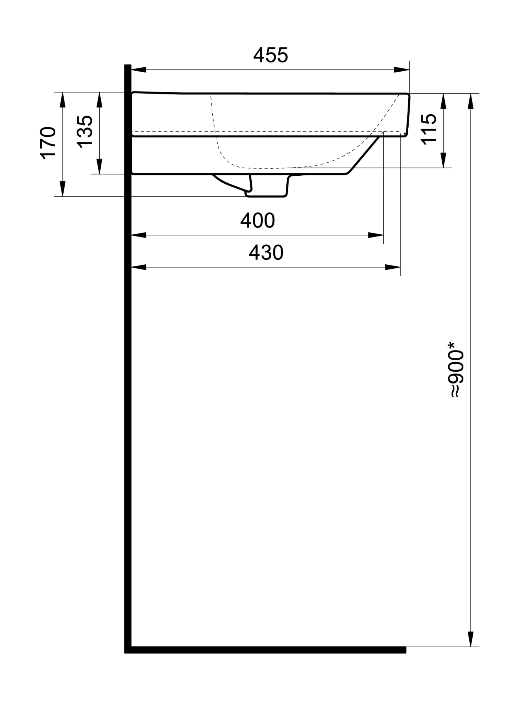 Комплект тумбы AQUATON Юнит 70 антрацит, раковины Адриана 70, 1A286801UN820