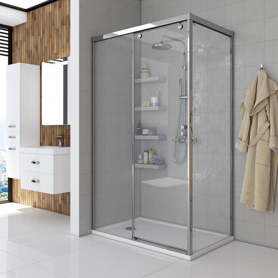 Душевое ограждение AQUATON Ritsa L прямоугольное 80х120х200, 1AX001SSXX000