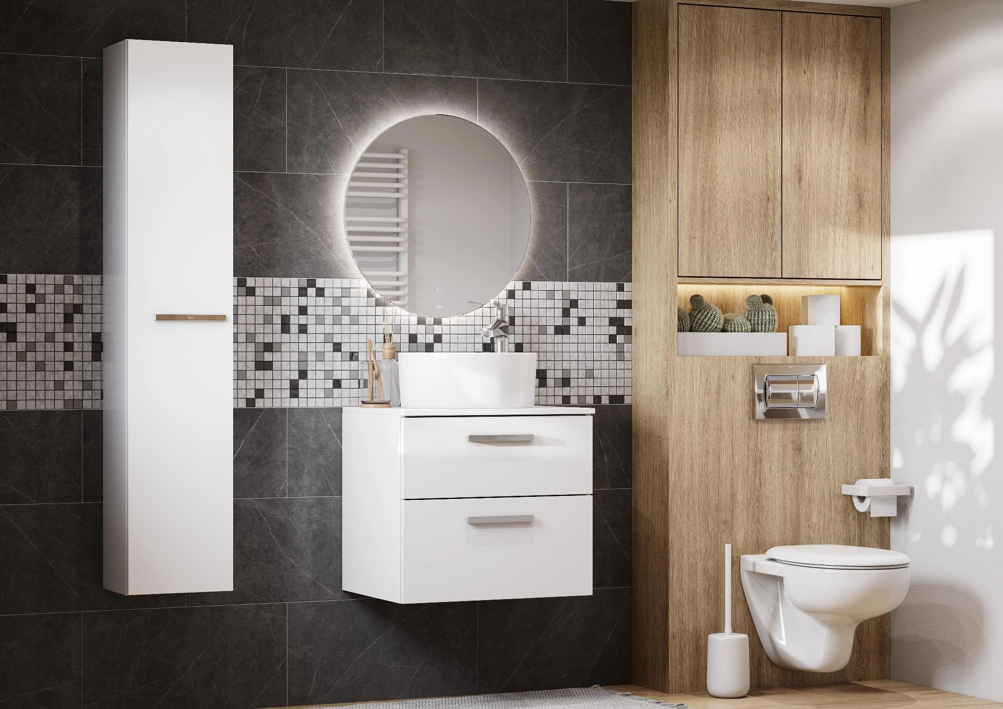 Раковина Roca Mila D40х40 32700C000