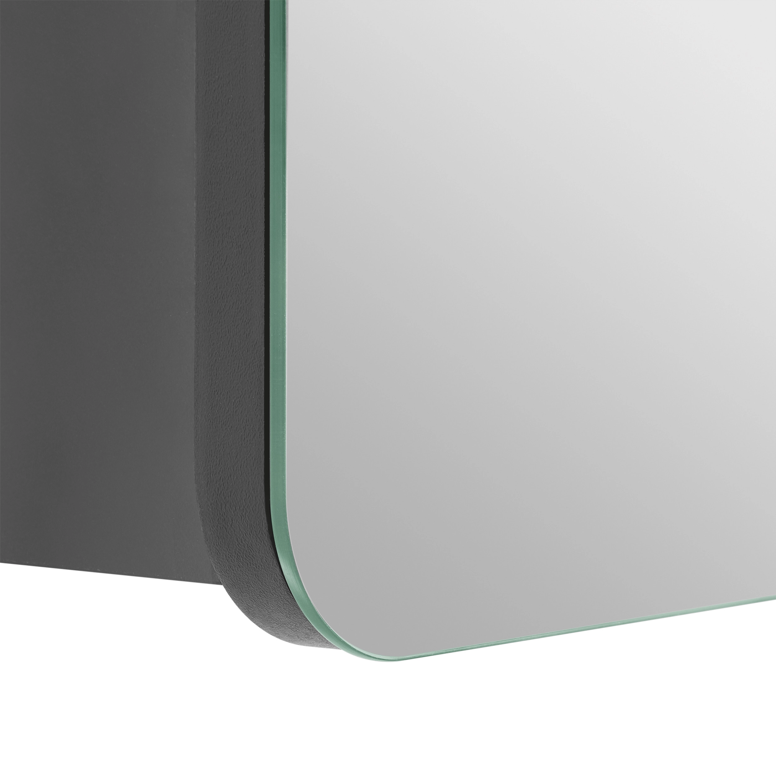 Зеркальный шкаф AQUATON Ар-Деко 105 серый кобальт 1A291702DD8D0