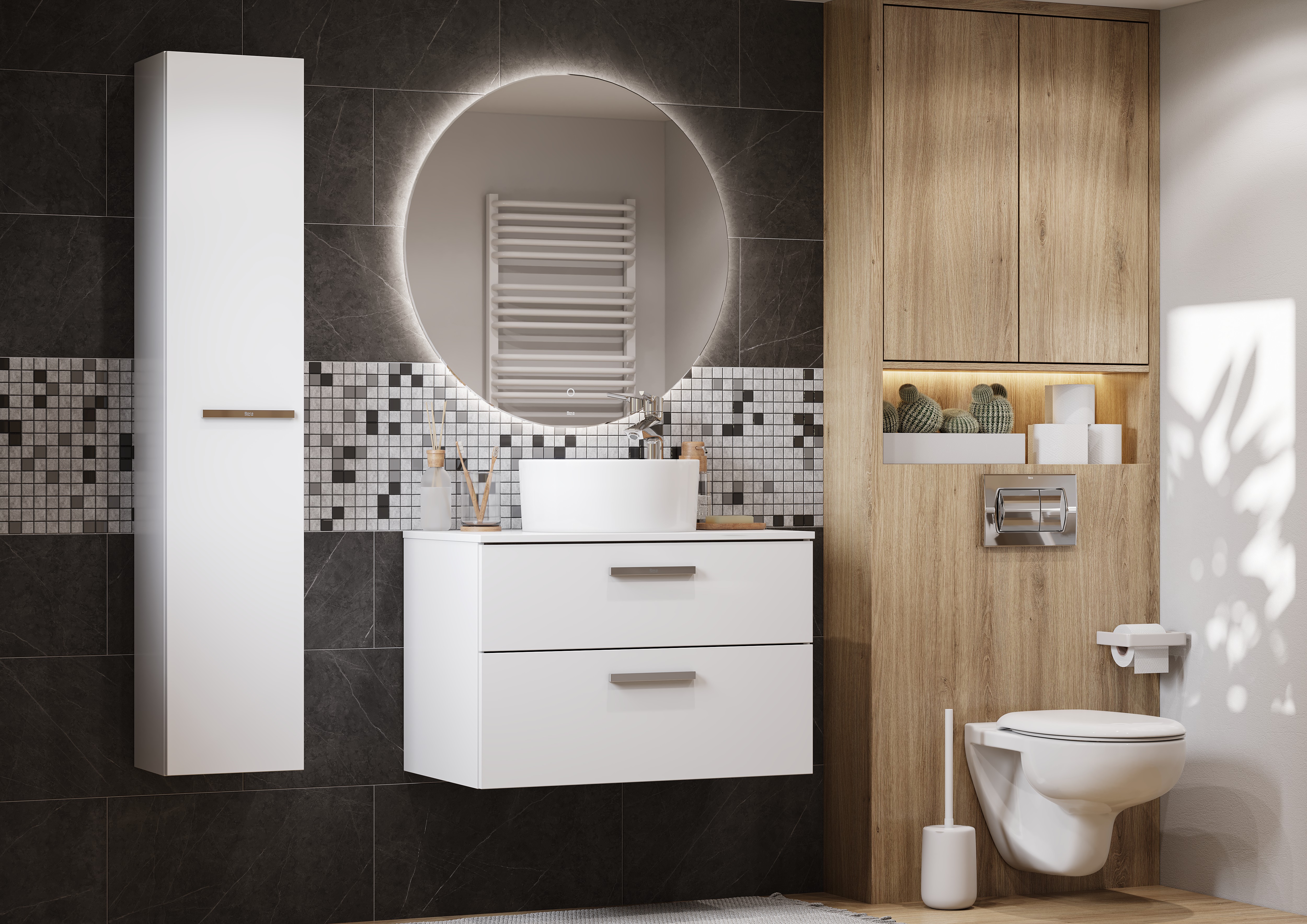 Раковина Roca Mila D40х40 32700C000