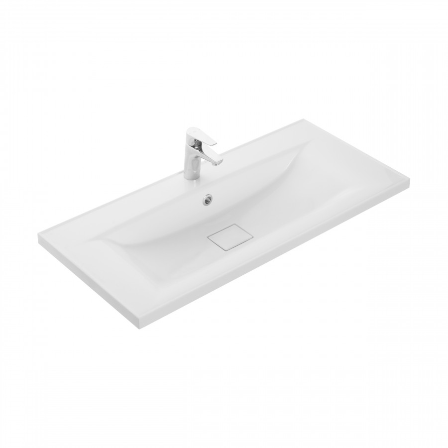 Раковина AQUATON Айрис M 1000 белая 1A73273KAG010