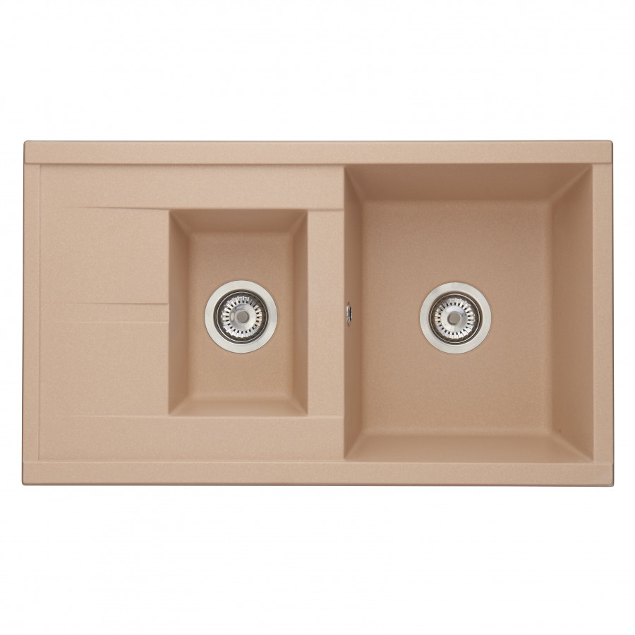 Мойка для кухни AQUATON Делия 87 латте 1A716232DE260