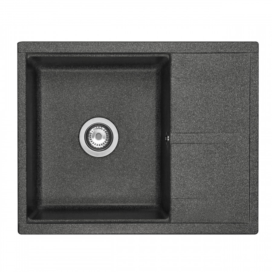 Мойка для кухни AQUATON Делия 65 графит 1A718632DE210