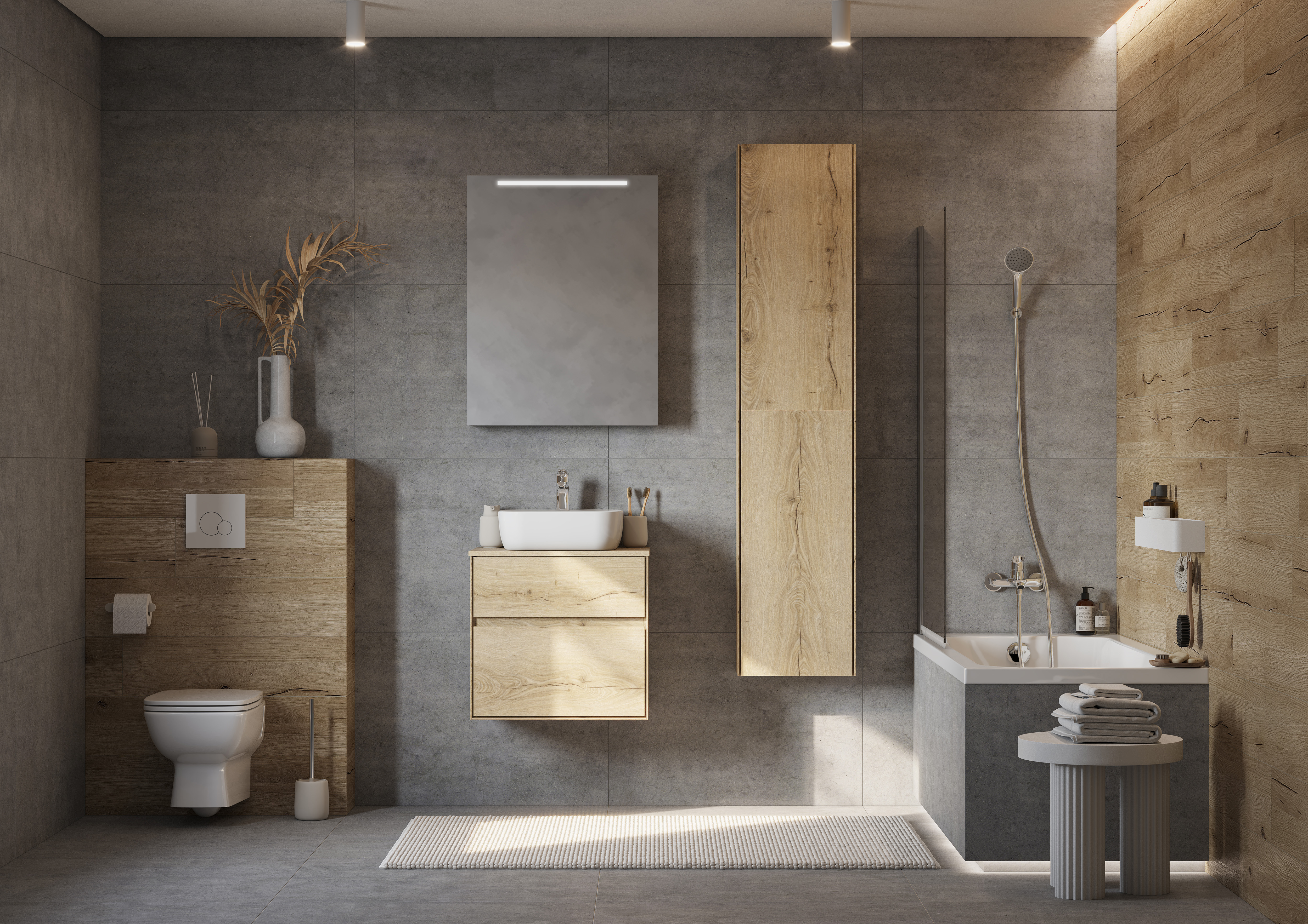 Зеркало AQUATON Люмин 65 1A291202A5010