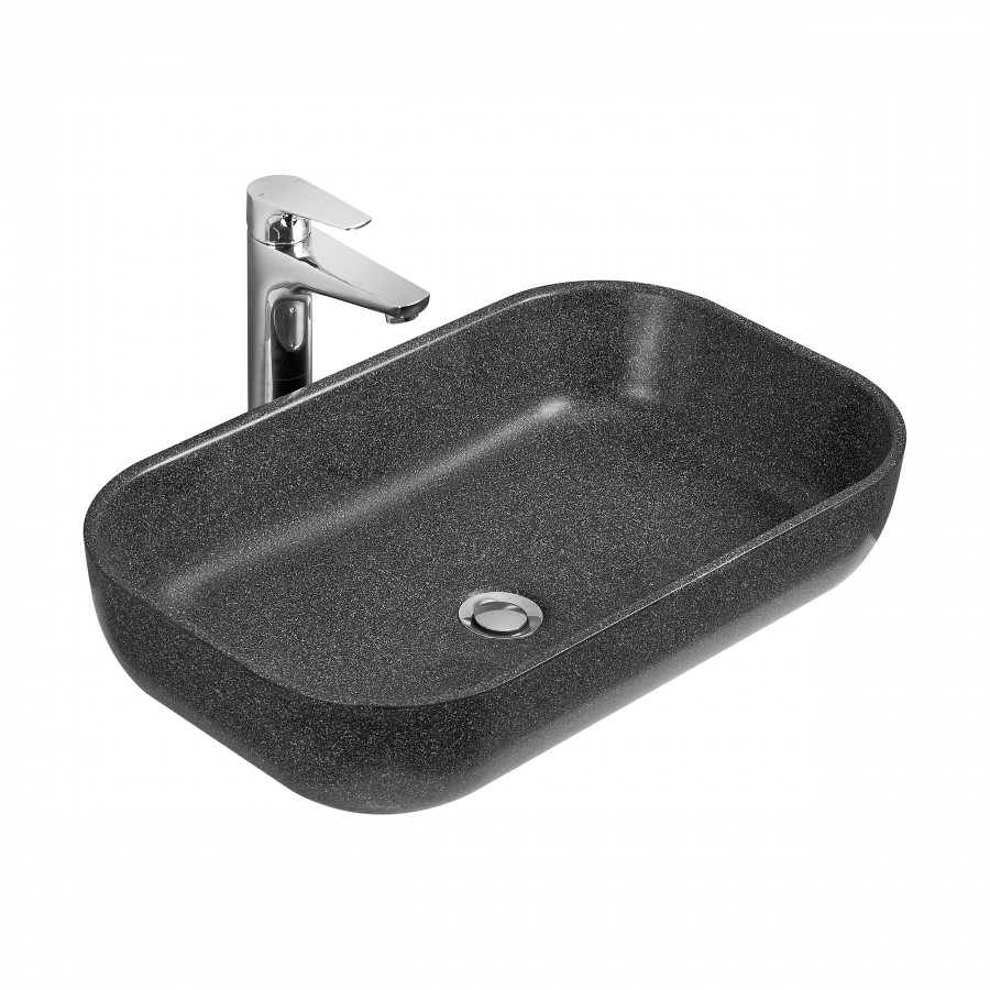 Раковина AQUATON Лола 60, графит, 1A73313KLK210