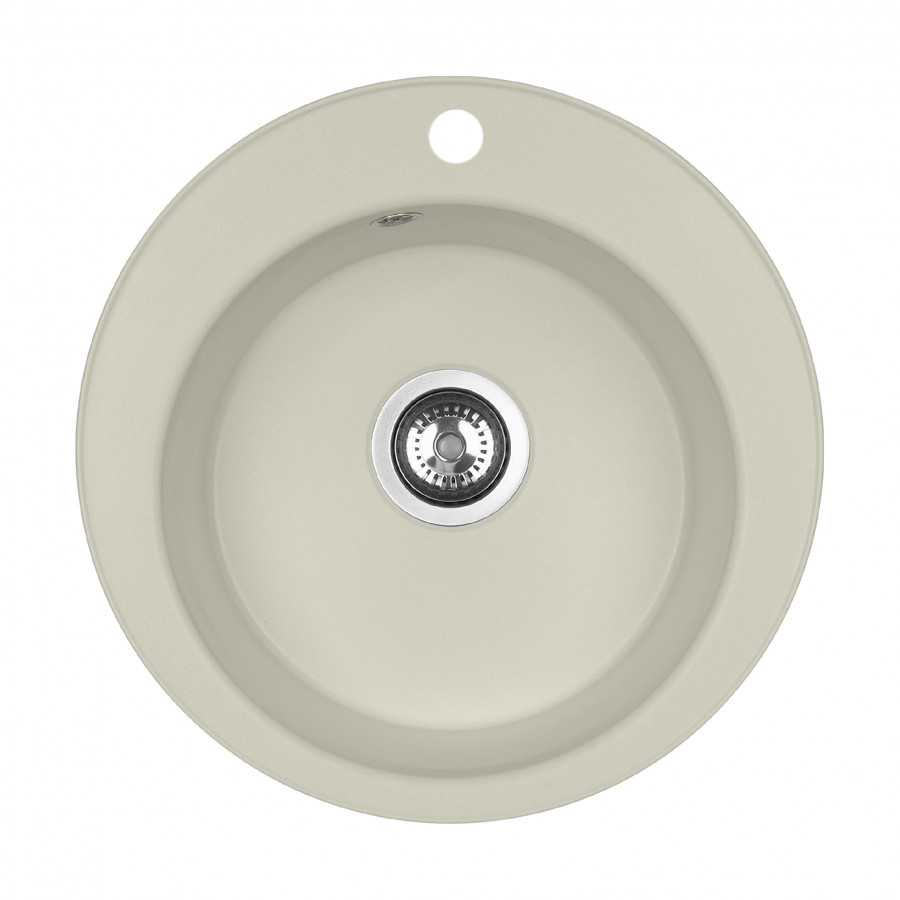 Мойка для кухни AQUATON Шелли круглая жемчуг 1A734732SS240