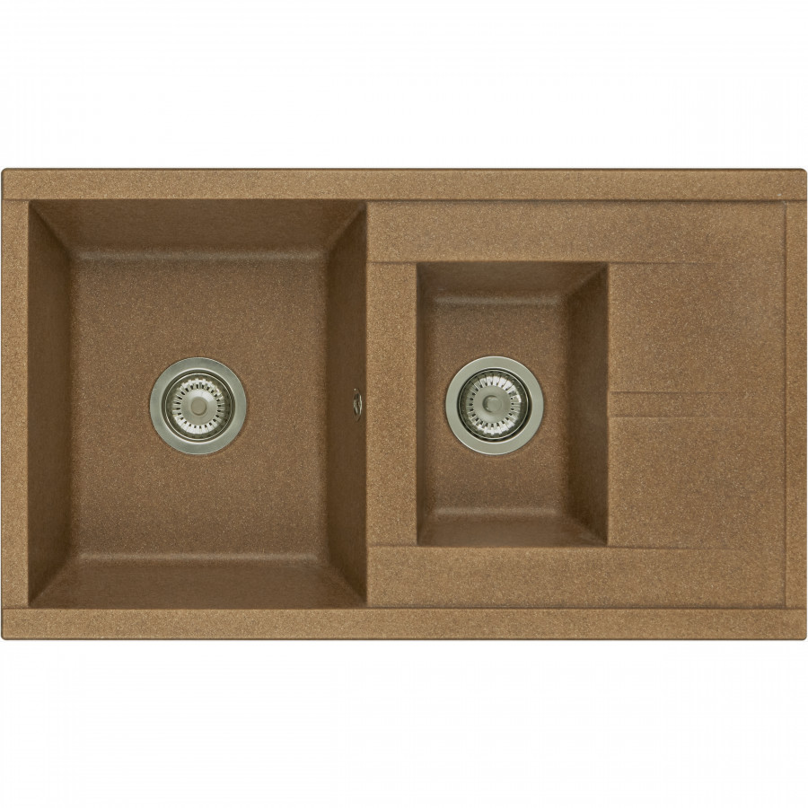 Мойка для кухни AQUATON Делия 87 терракотовый 1A716232DE270