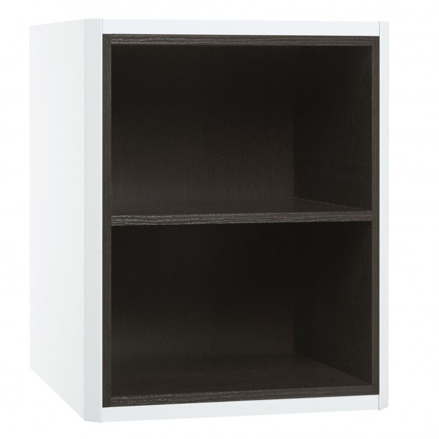 Шкаф навесной AQUATON Брук 40 открытый, дуб ферр, 1A201201BCDF0