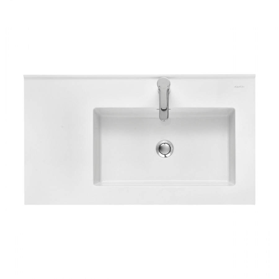 Раковина AQUATON Квадро Про 80 правая 1A734331QA01R