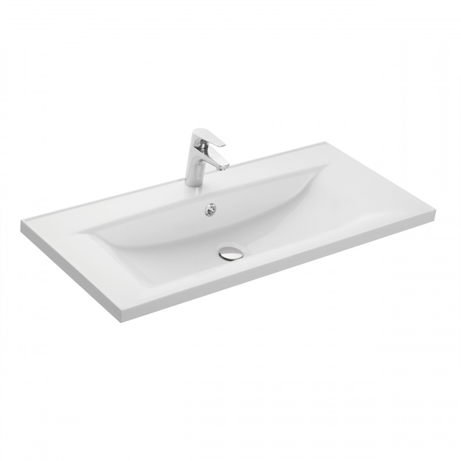 Раковина AQUATON Айрис 100 белая 1A723031AG010