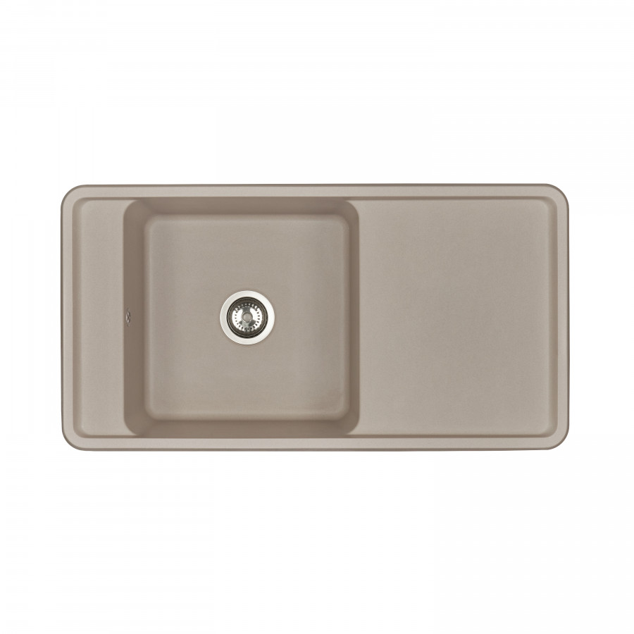 Мойка для кухни AQUATON Беллис 97 серый шёлк 1A725132BS250