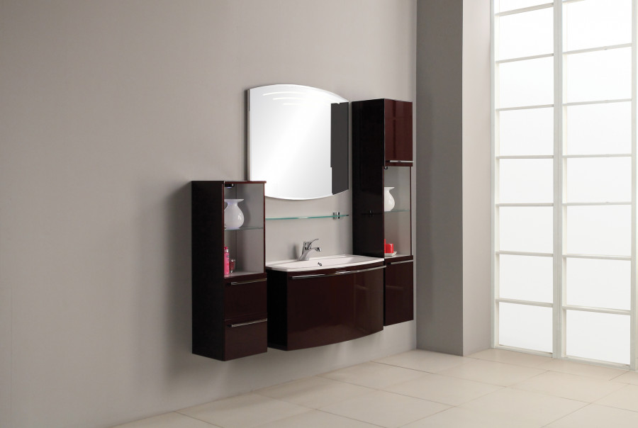 Тумба под раковину AQUATON Севилья 95 гранат 1A126401SE340