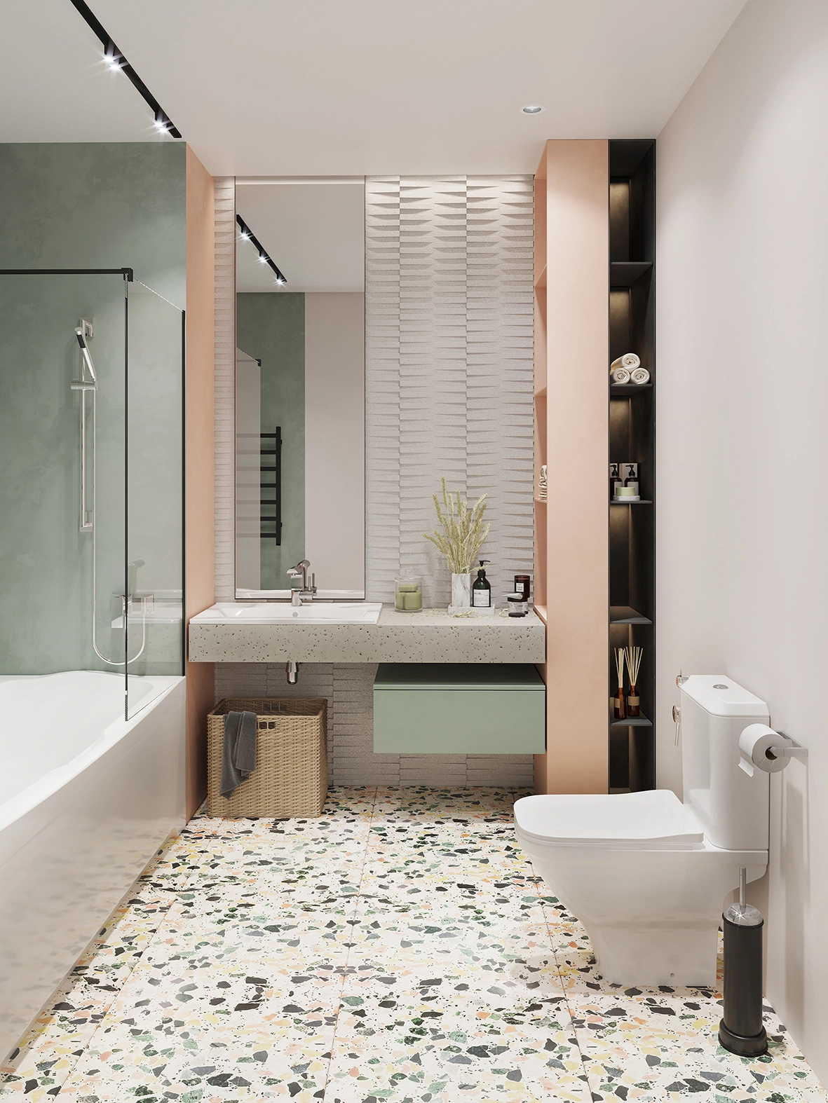 Раковина Santek Элина 75 отверстие под смеситель 1WH501619