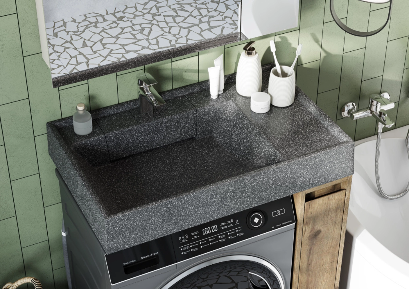 Раковина AQUATON Рейн в новом цвете