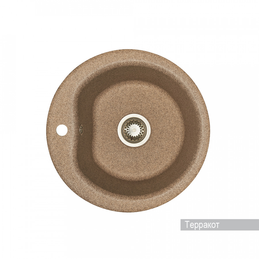 Мойка для кухни AQUATON Мида круглая терракотовая 1A712732MD270