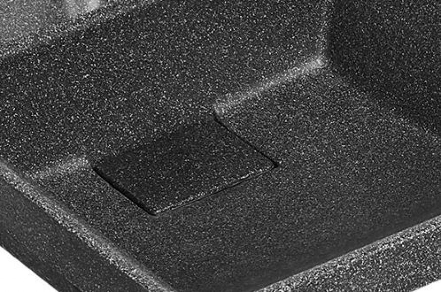 Крышка выпуска раковины AQUATON Лондри 1050, цвет графит 1A722335LH210